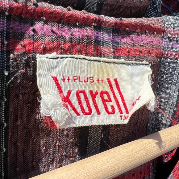 Vintage 1940’s KORELL Plus 18+ Dress - Picture 4 of 4